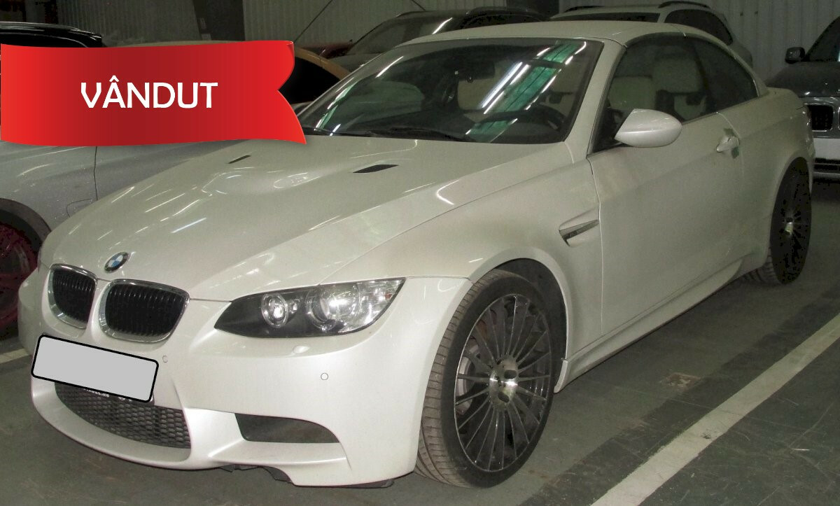 BMW M3 Cabriolet - 414 CP - anul 2010 (Reluare prima licitatie)